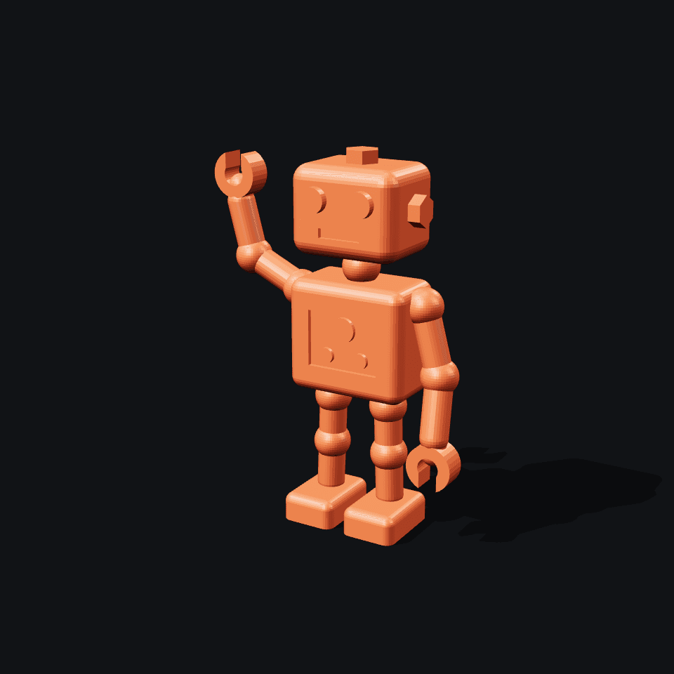 BoltBot — 3D printed, made to order