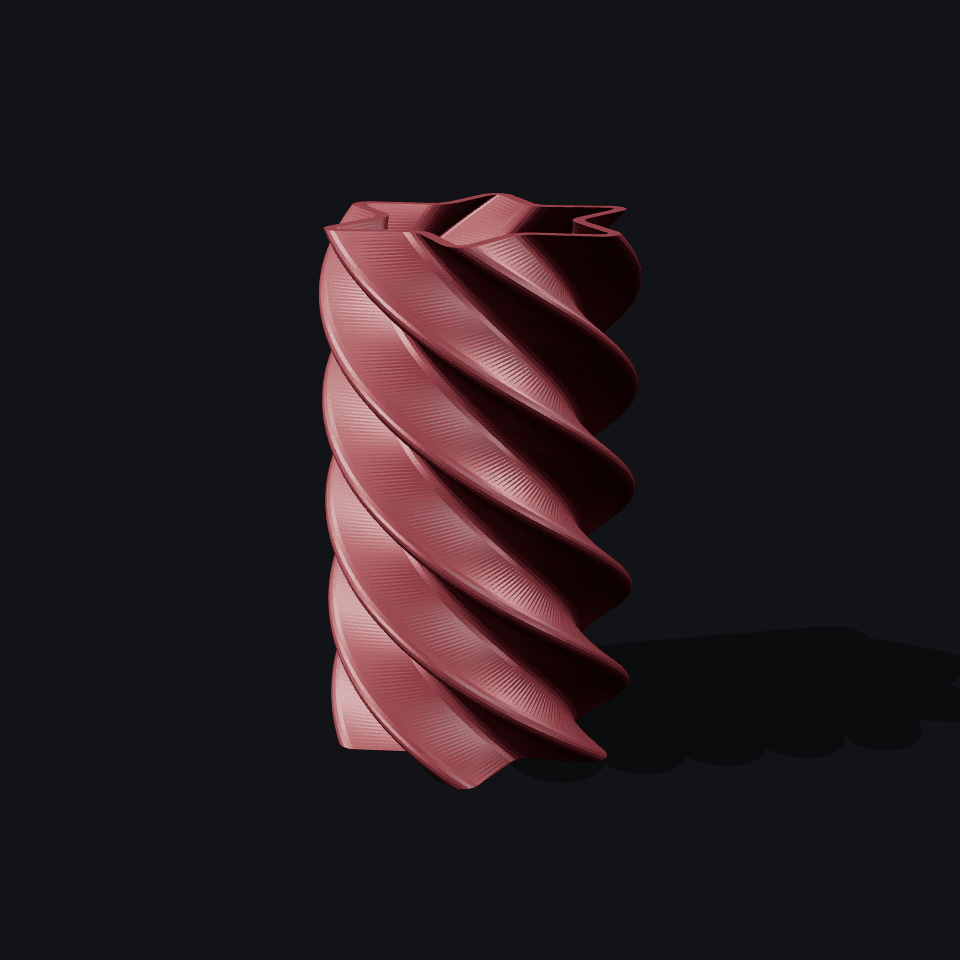 Twist Star Tower — 3D printed, made to order